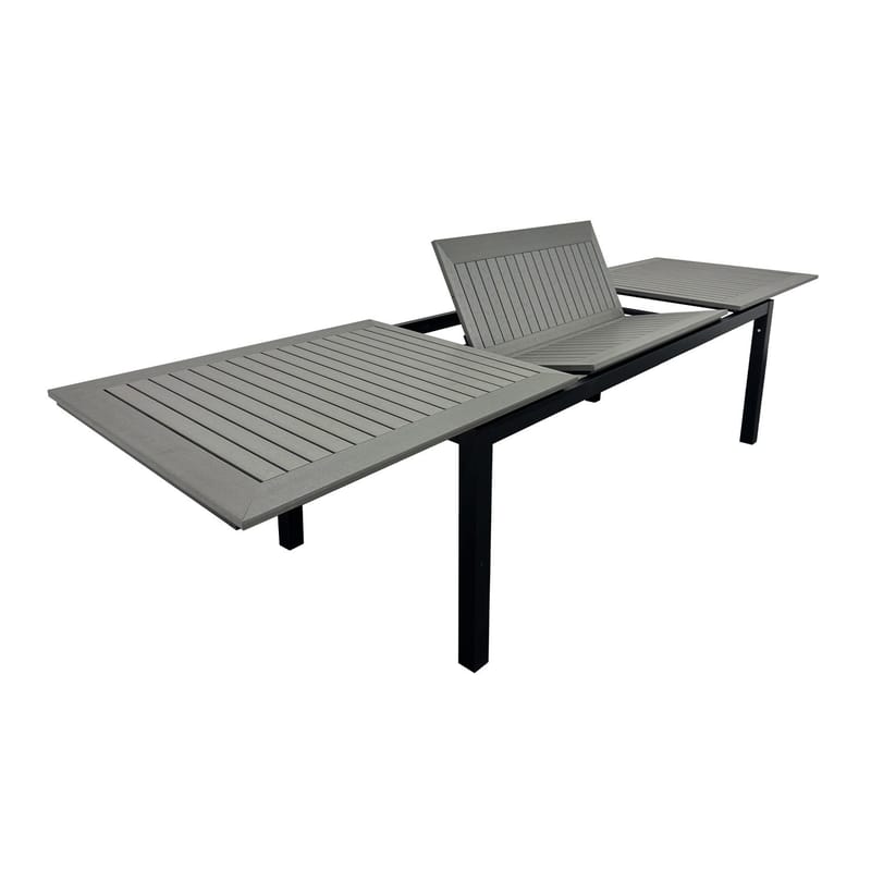 Monaco förlängningsbart bord utomhus 210/310x90 cm - Svart/Grå - Utemöbler - Trädgårdsbord & Utebord - Matbord ute