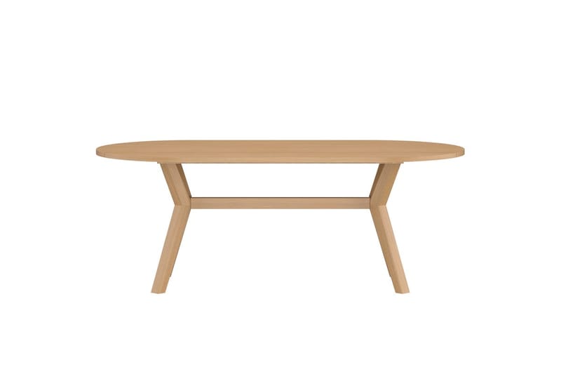 Ovalt matbord Kenya 200 cm Utomhus - Natur - Utemöbler - Trädgårdsbord & Utebord - Matbord ute