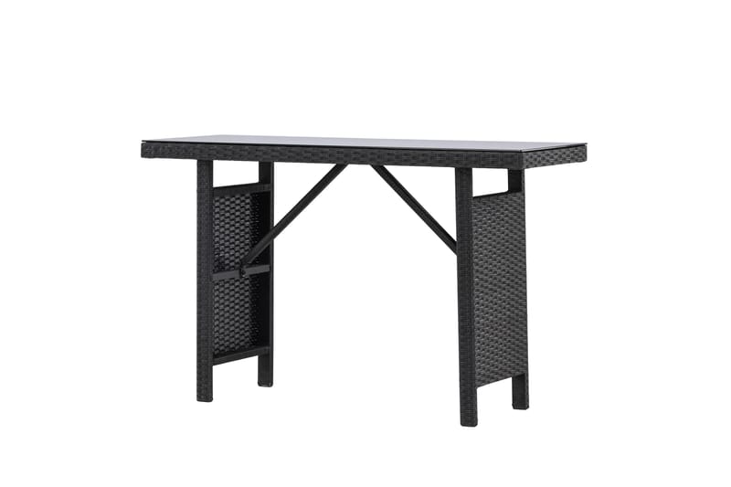Padova Sidobord Utomhus 40x120 cm - Svart - Utemöbler - Trädgårdsbord & Utebord - Sidobord utomhus