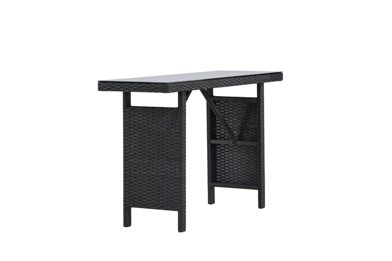 Padova Sidobord Utomhus 40x120 cm - Svart - Utemöbler - Trädgårdsbord & Utebord - Sidobord utomhus