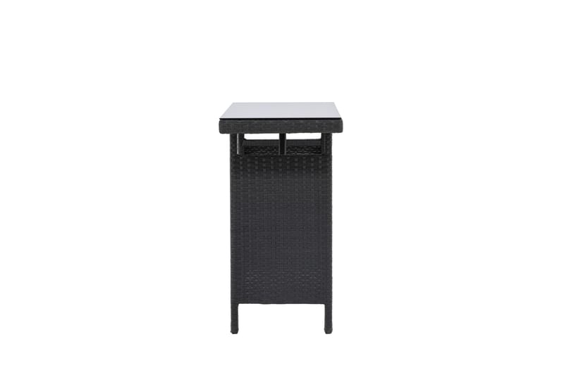 Padova Sidobord Utomhus 40x120 cm - Svart - Utemöbler - Trädgårdsbord & Utebord - Sidobord utomhus
