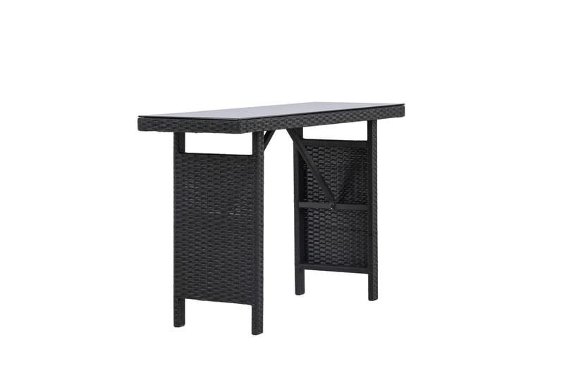 Padova Sidobord Utomhus 40x120 cm - Svart - Utemöbler - Trädgårdsbord & Utebord - Sidobord utomhus