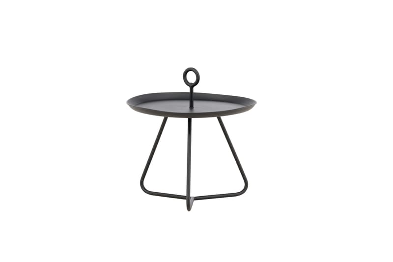 Pamplona Sidobord Utomhus 40 cm - Svart - Utemöbler - Trädgårdsbord & Utebord - Sidobord utomhus