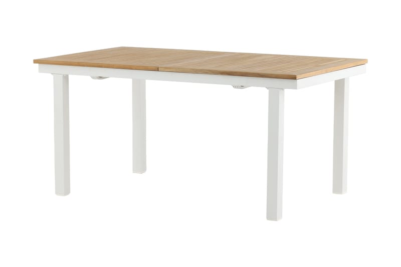 PANAMA Förlängningsbart Matbord 160-240 cm Brun/Vit - Venture Home - Matbord ute