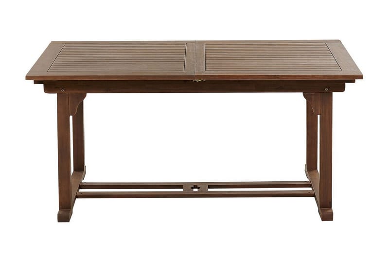 PAOLO Matbord Utomhus 90x160 cm Mörkbrun - Utemöbler - Trädgårdsbord & Utebord - Matbord ute