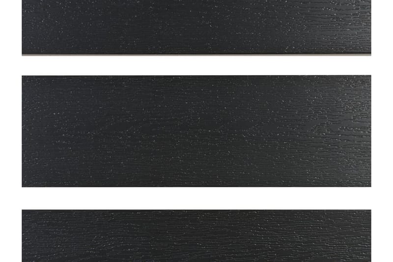 PERETA Matbord Utomhus 180x90 cm Svart/Silver - Utemöbler - Trädgårdsbord & Utebord - Matbord ute