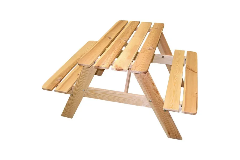 Picknickbord Mini Rasta för Barn, Naturfärgad