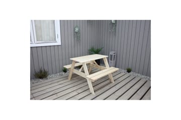 Picknickbord Mini Rasta för Barn - Naturfärgad - Utemöbler - Trädgårdsbord & Utebord - Picknickbord