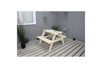 Picknickbord Mini Rasta för Barn - Naturfärgad - Utemöbler - Trädgårdsbord & Utebord - Picknickbord