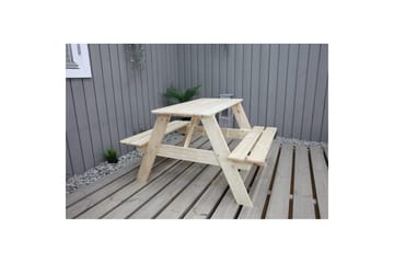 Picknickbord Mini Rasta för Barn - Naturfärgad - Utemöbler - Trädgårdsbord & Utebord - Picknickbord