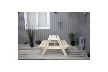 Picknickbord Mini Rasta för Barn - Naturfärgad - Utemöbler - Trädgårdsbord & Utebord - Picknickbord