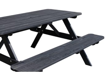 Nancie Picknickbord 158 cm - Kaffesvart - Utemöbler - Trädgårdsbord & Utebord - Picknickbord