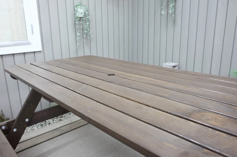 Nancie Picknickbord 150 cm - Brun - Utemöbler - Trädgårdsbord & Utebord - Picknickbord