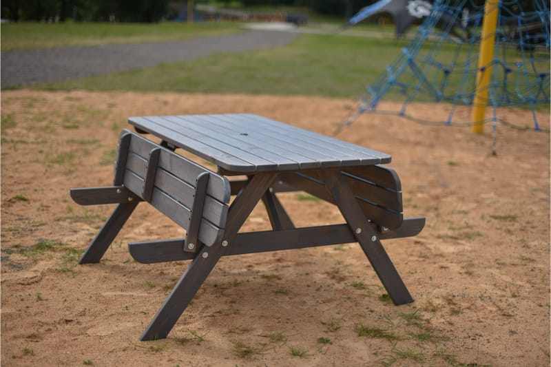 Nancie Picknickbord 158 cm - Grå - Utemöbler - Trädgårdsbord & Utebord - Picknickbord
