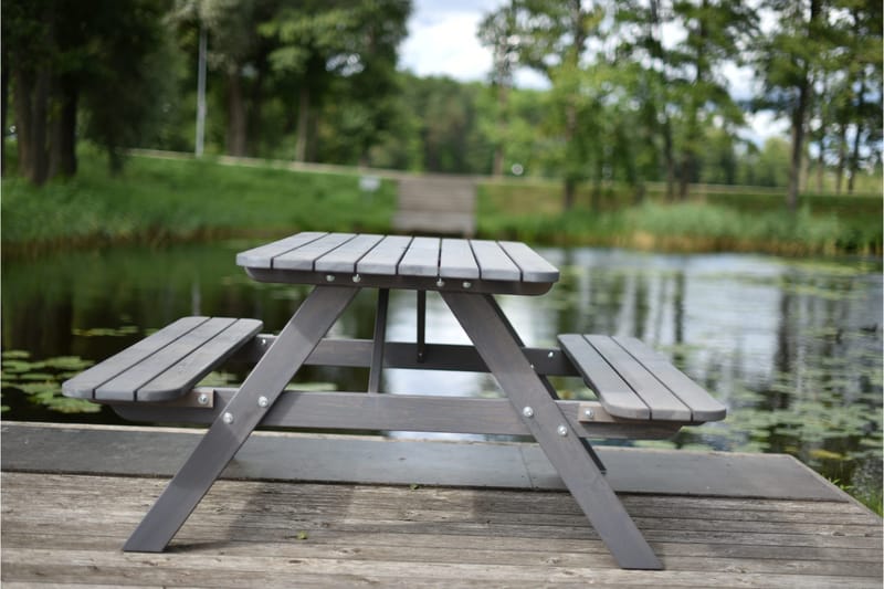 Nancie Picknickbord 158 cm - Grå - Utemöbler - Trädgårdsbord & Utebord - Picknickbord