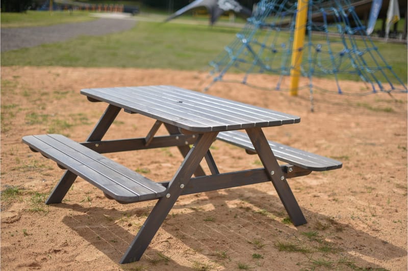 Nancie Picknickbord 158 cm - Grå - Utemöbler - Trädgårdsbord & Utebord - Picknickbord