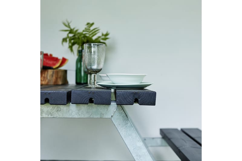 PLUS Alpha Bord/Bänkset 118 cm - Utemöbler - Trädgårdsbord & Utebord - Picknickbord