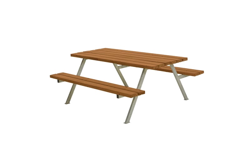 PLUS Alpha Bord/Bänkset 177 cm Grundmålad Teak - Picknickbord