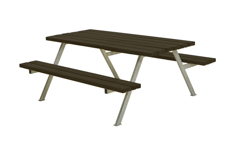PLUS Alpha Bord/Bänkset 177 cm - Utemöbler - Trädgårdsbord & Utebord - Picknickbord
