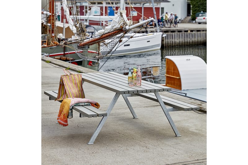 PLUS Alpha Bord/Bänkset 177 cm - Utemöbler - Trädgårdsbord & Utebord - Picknickbord