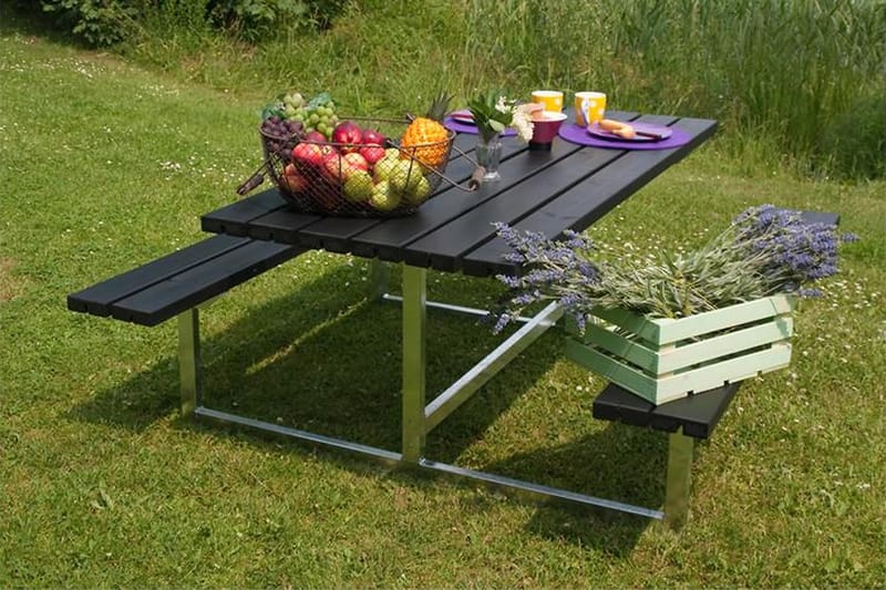 PLUS Basic bord- och bänkset 177 cm - Picknickbord