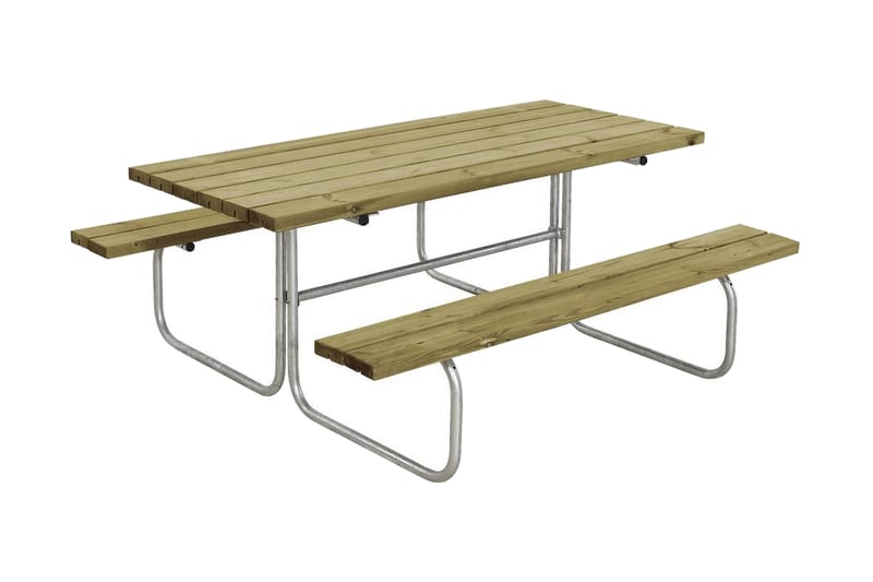 PLUS Classic bord- och bänkset 155x177x73 cm - Picknickbord