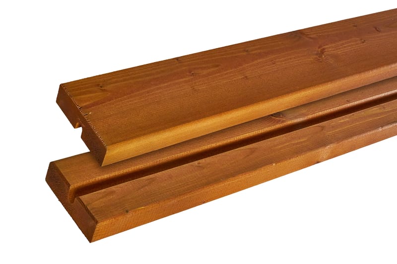 PLUS Country Plankbänk 177 cm Grundmåla Teak - Picknickbord