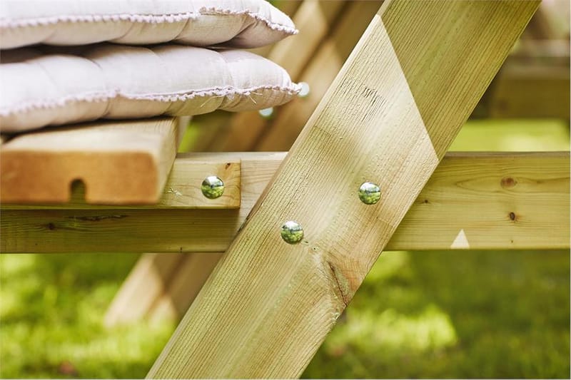PLUS Gudrun Picknickbord med Bänk 300 - Utemöbler - Trädgårdsbord & Utebord - Picknickbord