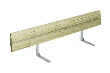 PLUS Ryggstöd för PlankBänk Utomhus 166 cm Tryckimpregnerat
