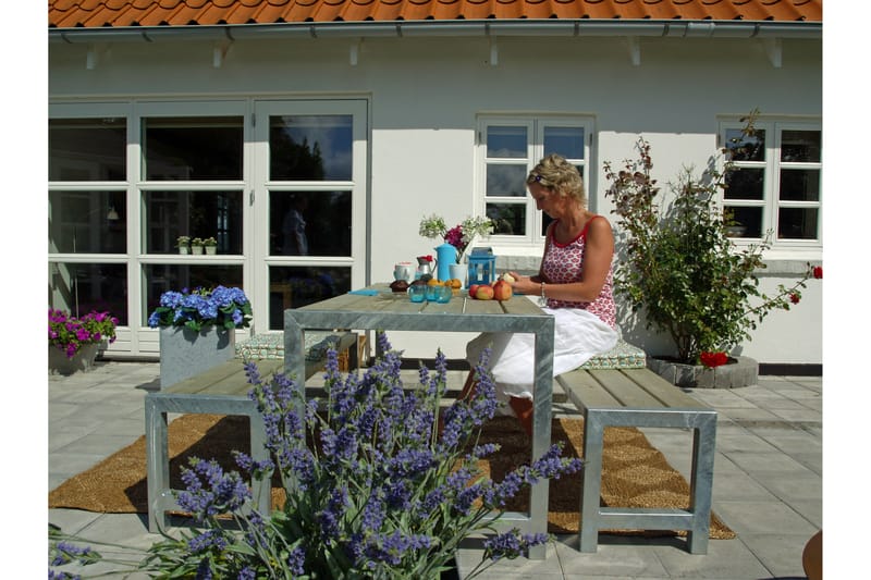 PLUS Plankset 186 cm Tryckimpregnerat - Utemöbler - Trädgårdsbord & Utebord - Picknickbord