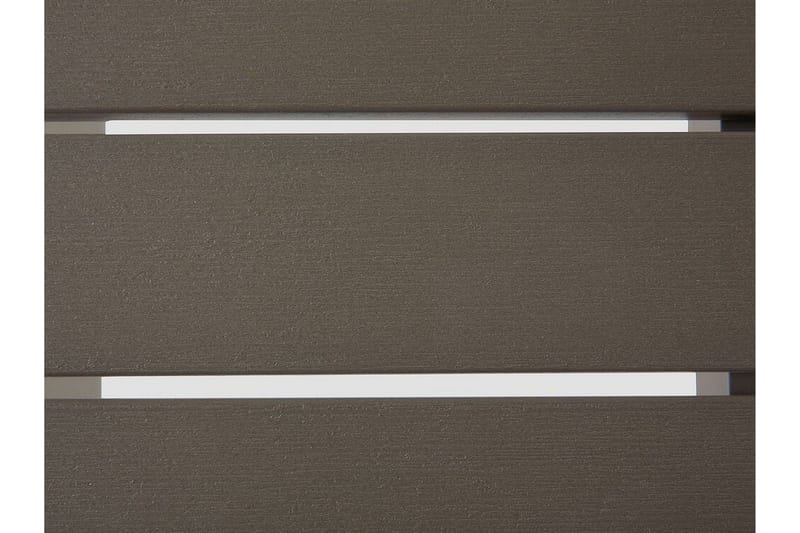 Racale Sidobord och Matbord Utomhus 90 cm Metall - Mörkgrå - Utemöbler - Trädgårdsbord & Utebord - Sidobord utomhus