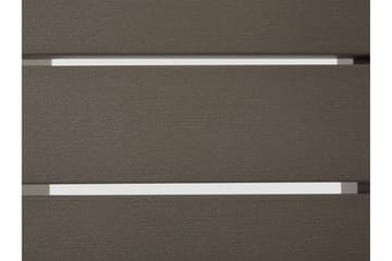 Racale Sidobord och Matbord Utomhus 90 cm Metall - Mörkgrå - Utemöbler - Trädgårdsbord & Utebord - Sidobord utomhus