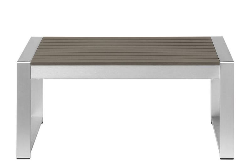 Racale Sidobord och Matbord Utomhus 90 cm Metall - Mörkgrå - Utemöbler - Trädgårdsbord & Utebord - Sidobord utomhus