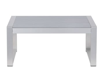 Racale Sidobord och Soffbord Utomhus 90 cm Metall - Ljusgrå - Utemöbler - Trädgårdsbord & Utebord - Sidobord utomhus