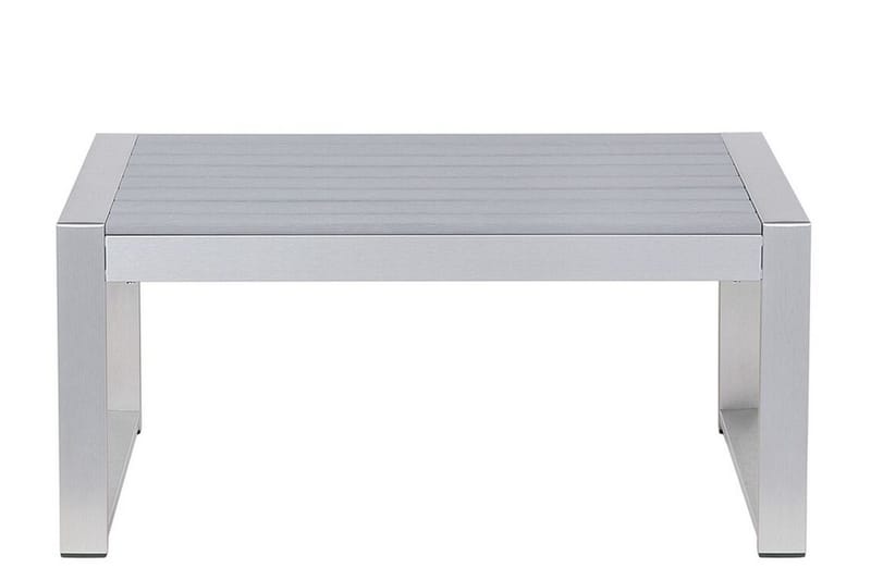 Racale Sidobord och Soffbord Utomhus 90 cm Metall - Ljusgrå - Utemöbler - Trädgårdsbord & Utebord - Sidobord utomhus