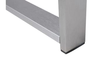 Racale Sidobord och Soffbord Utomhus 90 cm Metall - Ljusgrå - Utemöbler - Trädgårdsbord & Utebord - Sidobord utomhus