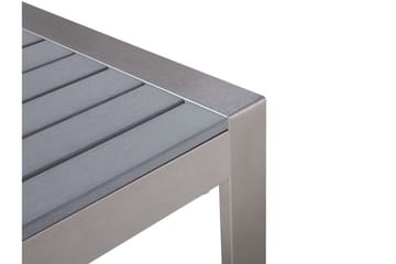 Racale Sidobord och Soffbord Utomhus 90 cm Metall - Ljusgrå - Utemöbler - Trädgårdsbord & Utebord - Sidobord utomhus