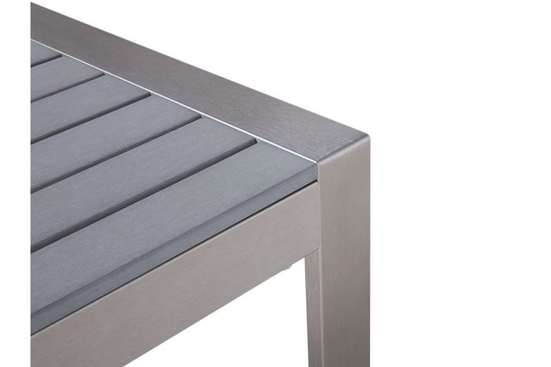 Racale Sidobord och Soffbord Utomhus 90 cm Metall - Ljusgrå - Utemöbler - Trädgårdsbord & Utebord - Sidobord utomhus