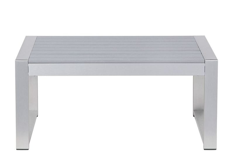 RACALE Sidobord Utomhus 90x50 cm Ljusgrå - Utemöbler - Trädgårdsbord & Utebord - Sidobord utomhus