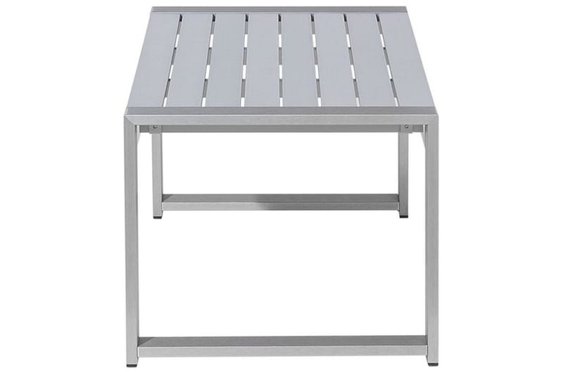 RACALE Sidobord Utomhus 90x50 cm Ljusgrå - Utemöbler - Trädgårdsbord & Utebord - Sidobord utomhus
