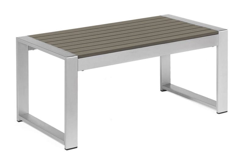 RACALE Sidobord Utomhus 90x50 cm Mörkgrå - Utemöbler - Trädgårdsbord & Utebord - Sidobord utomhus