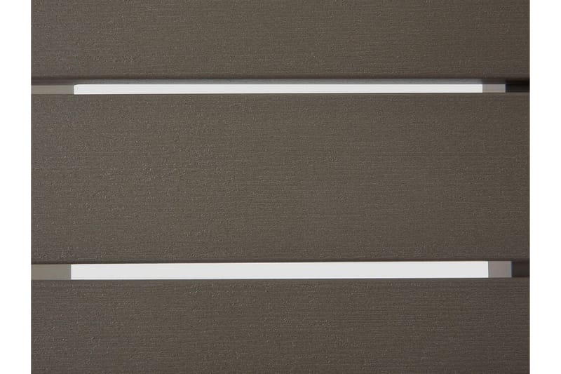 RACALE Sidobord Utomhus 90x50 cm Mörkgrå - Utemöbler - Trädgårdsbord & Utebord - Sidobord utomhus