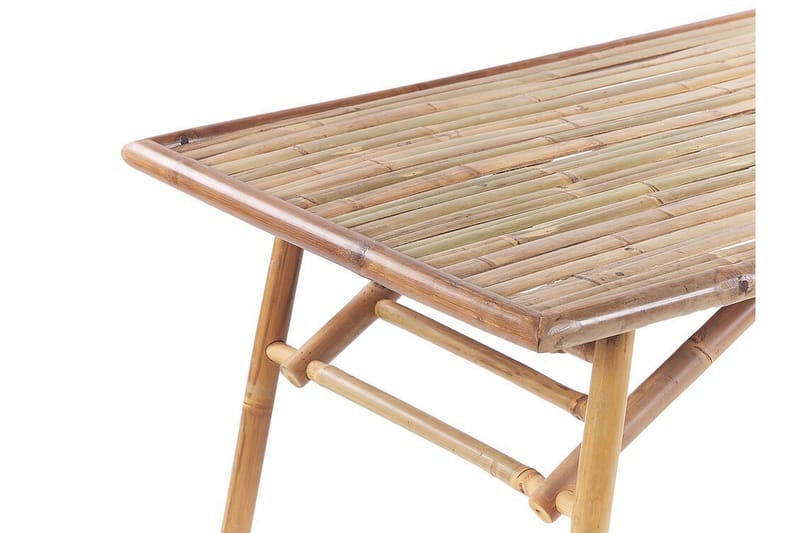 REDDING Matbord Utomhus 120x69 cm Ljusbrun - Utemöbler - Trädgårdsbord & Utebord - Matbord ute