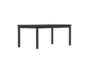 Rektangulärt Matbord Kenya 180 cm Utomhus - Svart - Utemöbler - Trädgårdsbord & Utebord - Matbord ute