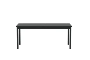 Rektangulärt Matbord Kenya 180 cm Utomhus - Svart - Utemöbler - Trädgårdsbord & Utebord - Matbord ute