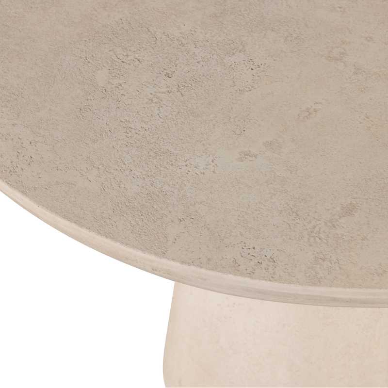 Runt Bord Kevon 100 cm Utomhus - Natur - Utemöbler - Trädgårdsbord & Utebord - Matbord ute