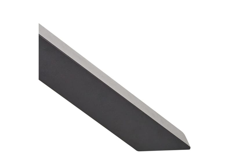 Runt bord Maletto - Svart, genomskinlig - Utemöbler - Trädgårdsbord & Utebord - Matbord ute