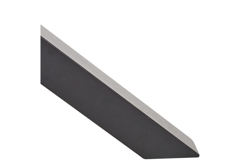 Runt bord Maletto - Svart, genomskinlig - Utemöbler - Trädgårdsbord & Utebord - Matbord ute