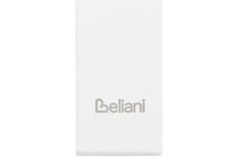 Runt bord Maletto - Vit, genomskinlig - Utemöbler - Trädgårdsbord & Utebord - Matbord ute