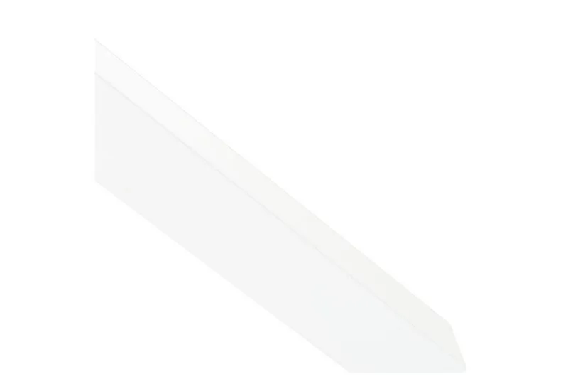 Runt bord Maletto - Vit, genomskinlig - Utemöbler - Trädgårdsbord & Utebord - Matbord ute